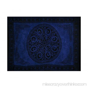 Sarong Blue Celtic Circle Knot Color Shade May Vary Slightly B001CCUGF4